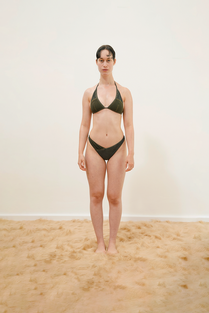 Washed Monica Bikini Top