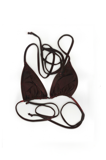 Washed Tyra Bikini Top