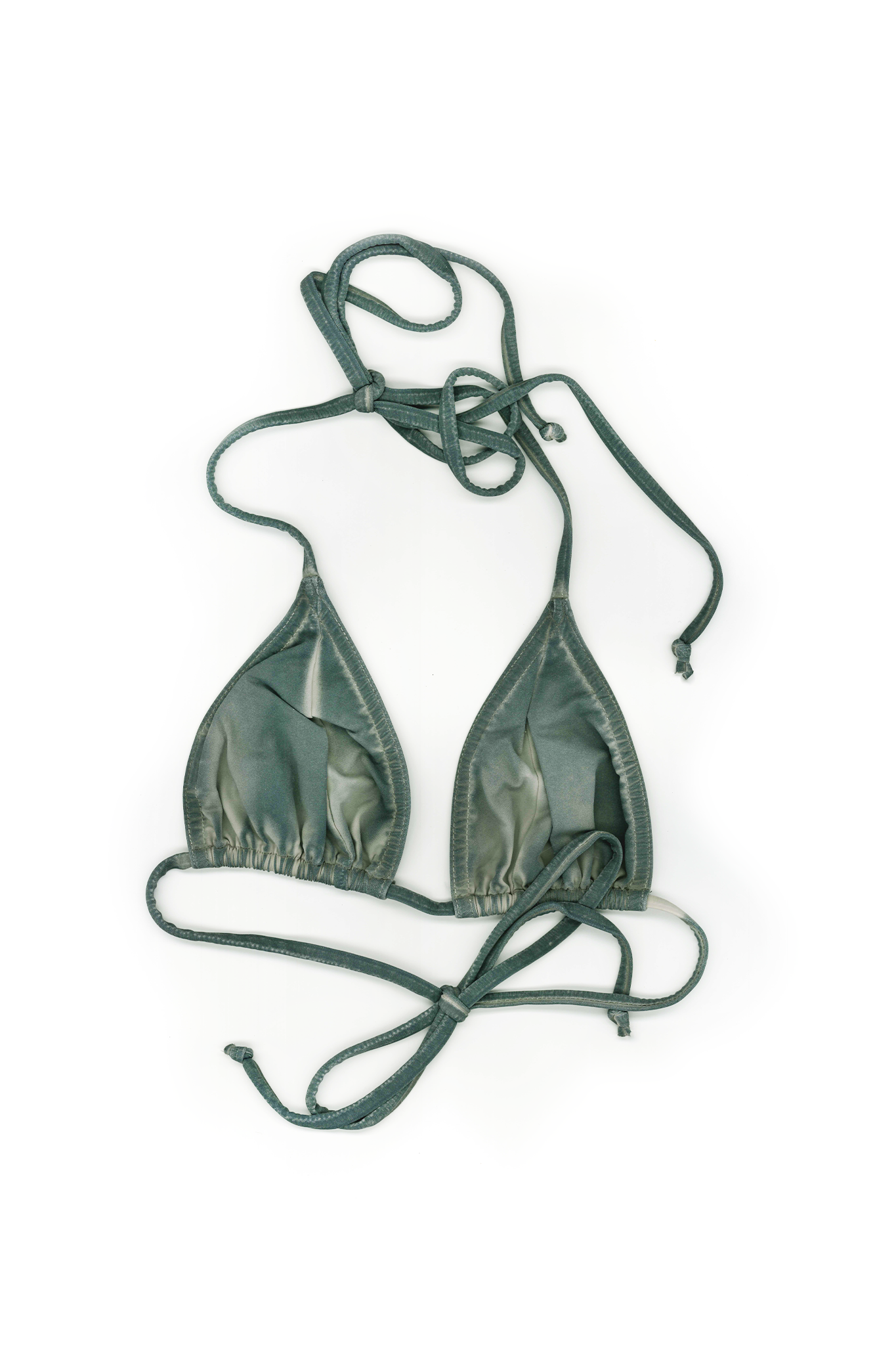 Washed Tyra Bikini Top