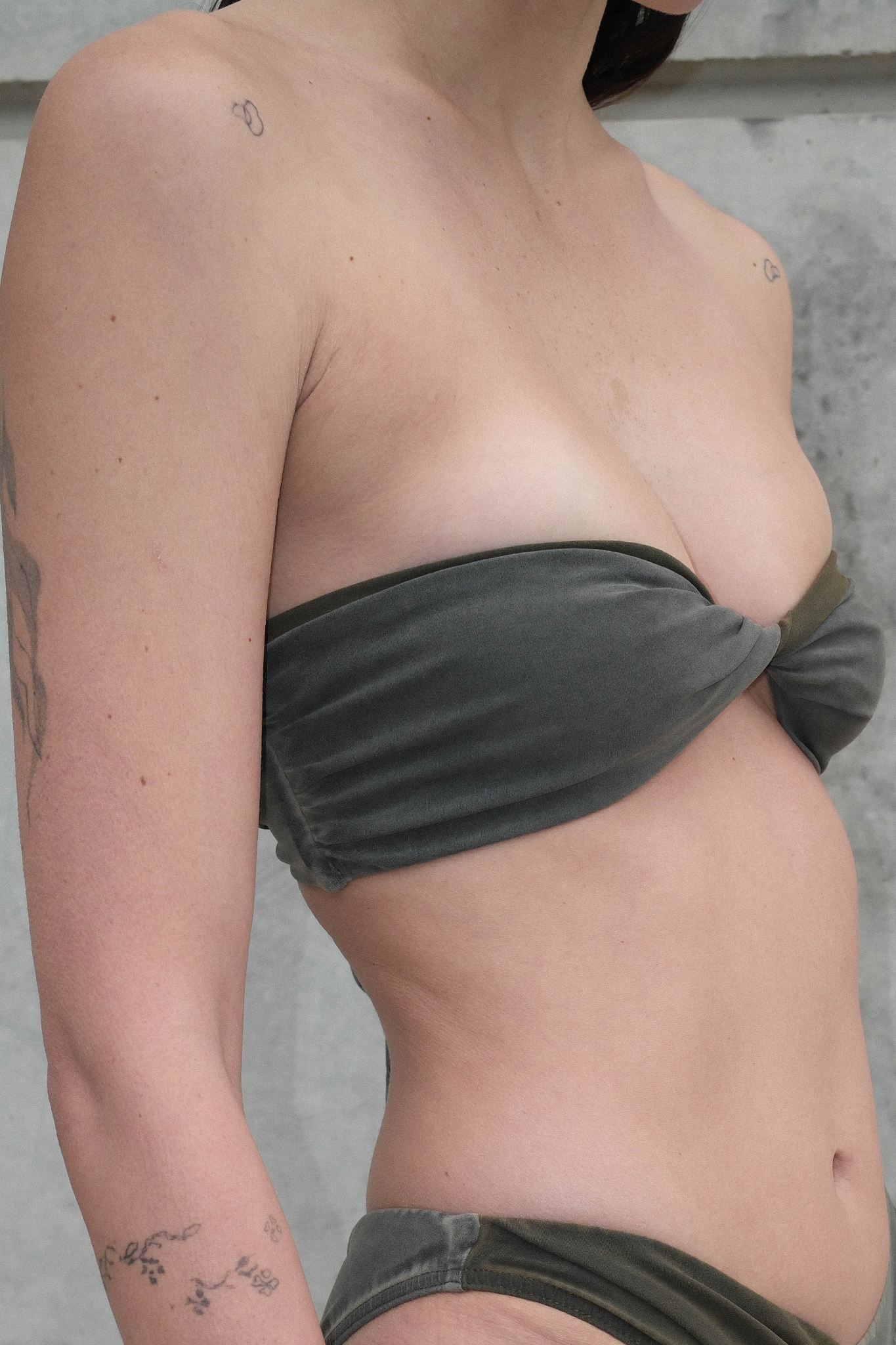 Washed Monica Bikini Strapless