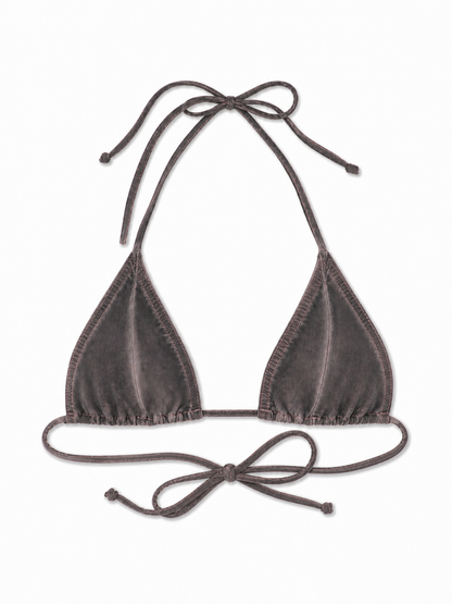 Washed Tyra Bikini Top
