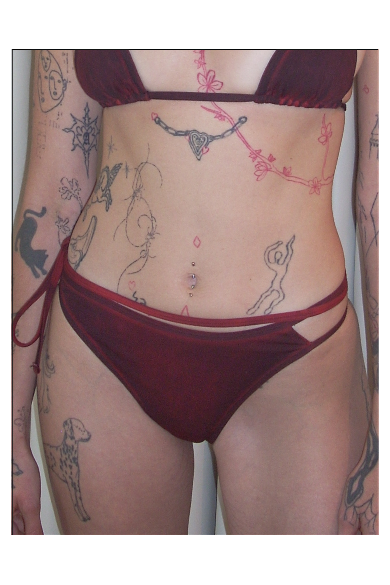 Washed Naomi High Waist Bottom