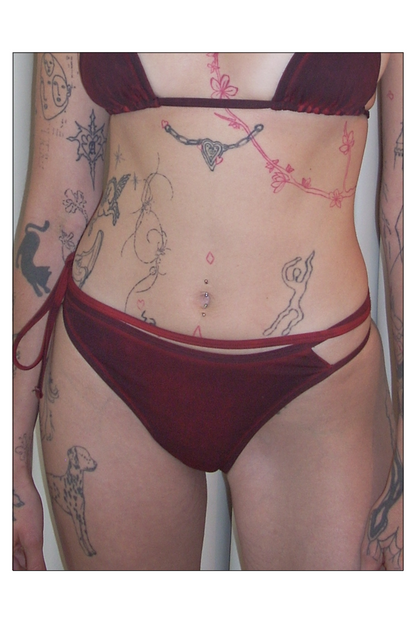Washed Naomi High Waist Bottom