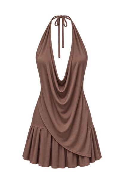 SERENA DRESS SATIN