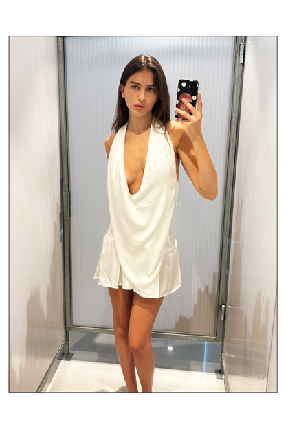 SERENA DRESS SATIN