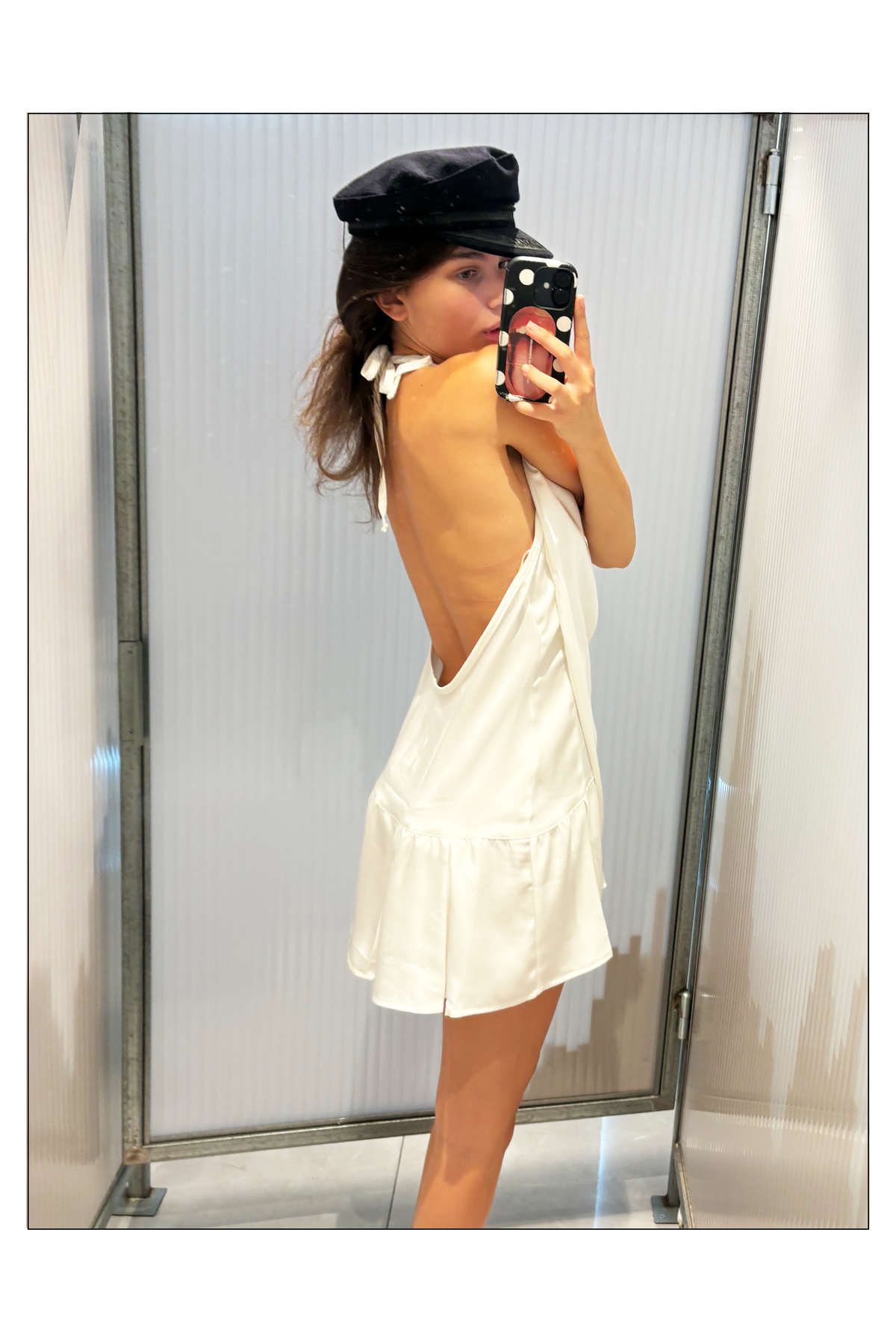 SERENA DRESS SATIN