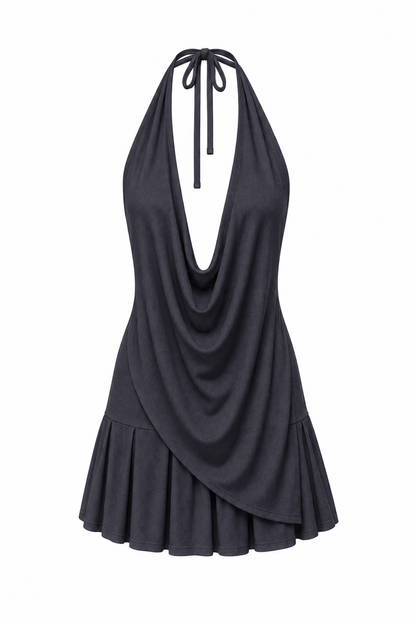 SERENA DRESS SATIN