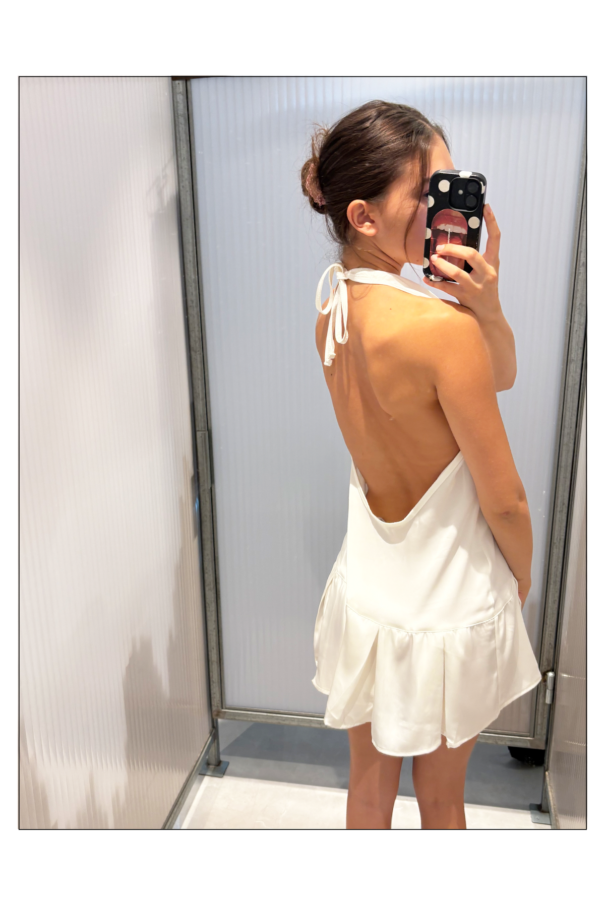 SERENA DRESS SATIN