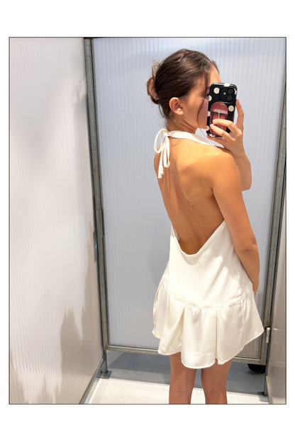 SERENA DRESS SATIN