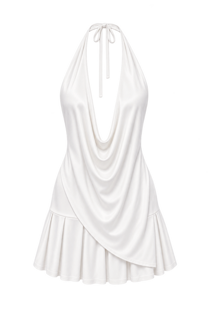 SERENA DRESS SATIN
